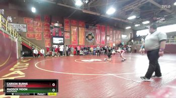 126 lbs 3rd Place Match - Maddox Moon, Northview vs Carson Burns, Evansville Mater Dei