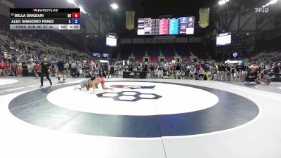 105 lbs Cons. Sub-rd Of 32 - Bella Graziani, OH vs Alex Gregorio Perez, IL