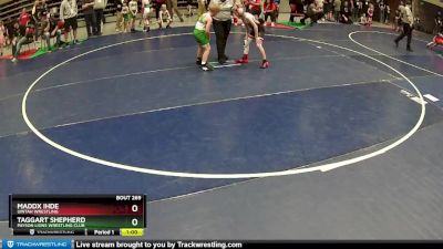70 lbs Cons. Round 2 - Maddx Ihde, Uintah Wrestling vs Taggart Shepherd, Payson Lions Wrestling Club