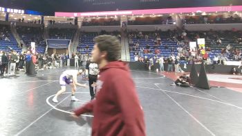 190 lbs Round Of 64 - Broderick Gillis, Lowell vs Jack Beauchesne, Marshwood