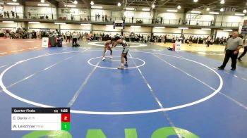 125A lbs Quarterfinal - Cam Davis, Metrowest United vs William Leischner, Ponaganset