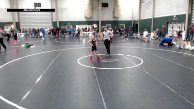 53-60 lbs Cons. Round 1 - Cora Jones, Howells-Dodge vs Rylee Krueger, Valentine Wrestling Club