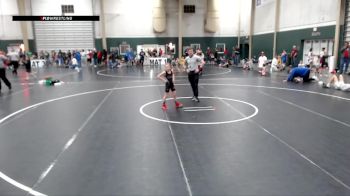 53-60 lbs Cons. Round 1 - Cora Jones, Howells-Dodge vs Rylee Krueger, Valentine Wrestling Club