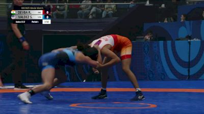 40 kg Final 3-5 - Rohini Devba, India vs Sophia Valdez, United States