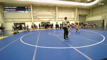155 lbs Champ. Round 2 - Laura Gallardo, Cedar Valley vs Elyse Ostler, Box Elder