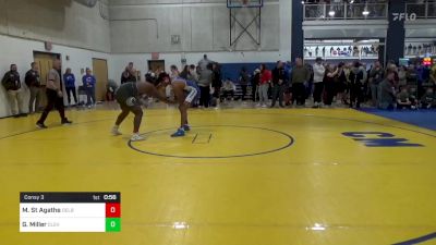 215 lbs Consy 3 - Meshach St Agathe, Delbarton-NJ vs Gabe Miller, Cleveland-TN