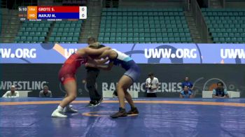 72 kg Bronze - Skylar Grote, USA vs Manju Manju, IND