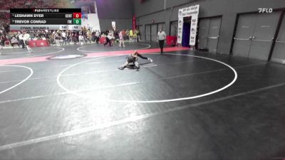 94 lbs Cons. Round 5 - Trevor Conrad, Freedom vs Leshawn Dyer, Cumberland
