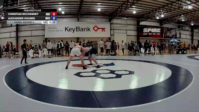 125 kg Cons. Round 2 - Christian McChesney, Unattached vs Alexander Holmes, Warrior Regional Training Center