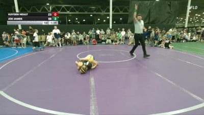 56 lbs Round 3 (6 Team) - Kayden Healy, Steller Trained Bossk vs Joe James, Micky`s Maniacs