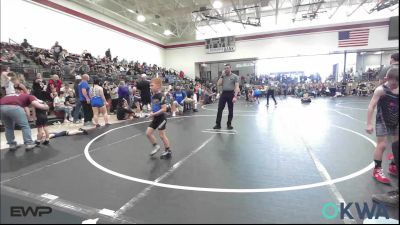 60 lbs Rr Rnd 1 - Jameson Hubbard, South Central Punisher Wrestling Club vs Brody Hytla, Piedmont