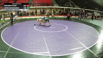 138 lbs 2nd Place Match - Benjamin Ploehn, Utah vs Limoni Matakaiongo, Utah