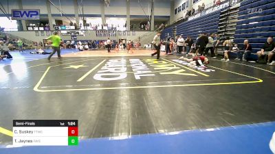 73 lbs Semifinal - Connor Suskey, Team Tulsa Wrestling Club vs Theo Jaynes, Fayetteville Wild Hog Wrestling