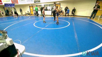 70 lbs Quarterfinal - Raymond Ponds Ll, Team Tulsa Wrestling Club vs Easton Vann, Barnsdall Youth Wrestling