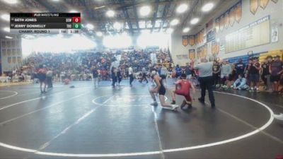132 lbs Champ. Round 1 - Jerry Donnelly, Victory Elite vs Seth Jones, Lake Gibson High School