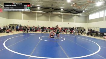 150 lbs Consolation - Landon Pease, Camden Hills vs Curtis Fogg, Oxford Hills