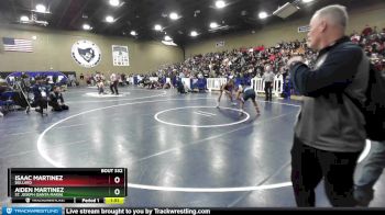 132 lbs Champ. Round 2 - Isaac Martinez, Bullard vs Aiden Martinez, St. Joseph (Santa Maria)