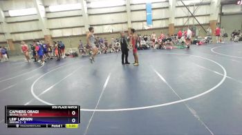 165 lbs Placement (16 Team) - CAPHERS ORAGI, Nevada SILVER vs Leif Larwin, Oregon 2