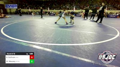 108 lbs Round Of 16 - Brynlyn Sullivan, Cowboy Wrestling Club vs Maddy Mauzey, Newkirk Takedown Club