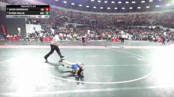 48 lbs Cons. Round 2 - Jayce Gonzalez, Lakeland Wrestling Club vs Ryker Willis, Watertown Wrestling Club