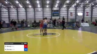 72 kg Quarterfinal - Dominic Damon, NMU-National Training Center vs Nolan Sorrow, Roundtree Wrestling Academy