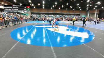 190 lbs Quarterfinal - Evangeline Graves, Lebanon vs Arianna Santana, Reed