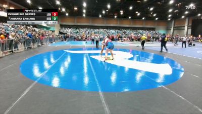 190 lbs Quarterfinal - Evangeline Graves, Lebanon vs Arianna Santana, Reed