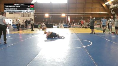 119 lbs Consolation - Gryphon Foster, Titletown Fight Club vs Brian Corbin, Wyoming Seminary