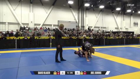 JOEL DORRIS vs DAVID BLASER 2024 World IBJJF Jiu-Jitsu No-Gi Championship