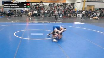 133Tan lbs Rr Rnd 1 - Damien Resendez, Army West Point vs Spencer VonSavoye, Duke