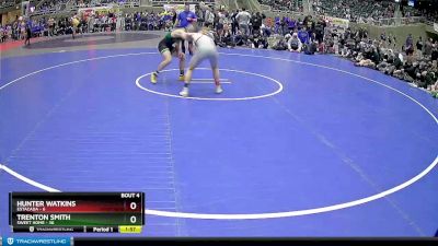 154 lbs Quarterfinals (8 Team) - Trenton Smith, Sweet Home vs Hunter Watkins, Estacada