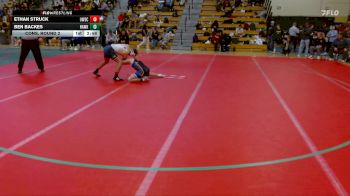 165 lbs Cons. Round 2 - Ethan Struck, UW-Eau Claire vs Ben Backes, Hawkeye Community College