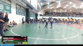 119 lbs Cons. Round 2 - Aspen Pugmire, Kuna vs Mariah Fischer, Sage Valley
