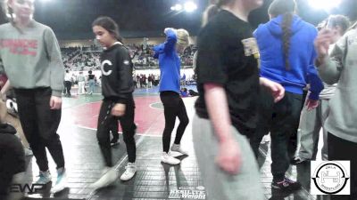 80 lbs Rr Rnd 1 - Amour'ah Taylor, Taft Middle School vs Violet Gray, Broken Arrow Girls Junior High
