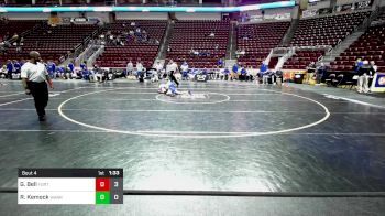 107 lbs Round Of 16 - Gage Bell, Fort Leboeuf vs Ryan Kemock, Warrior Run