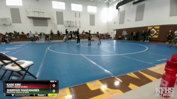 84 lbs 3rd Place Match - Kade Kirk, Powell Middle School vs Sherman Manzanares, Riverton Middle School