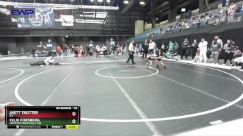 52 lbs Champ. Round 1 - Jhett Trotter, Ike vs Felix Forsberg, Andover Wrestling Club