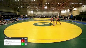 152 lbs Semifinal - Alexander Gavronsky, MetroWest United Black vs Aidan Wallace, Beast Of The East