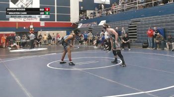 160 lbs Consy 3 - Jahvon Woods, Washington vs Braxton Carr, Laurel