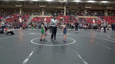 70 lbs Cons. Round 2 - Parker Sigler, Bluestem Wrestling Club vs Xander Julius, Derby Wrestling Club