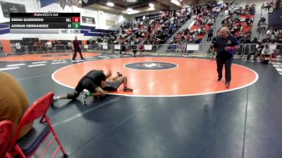 120 lbs Champ. Round 1 - Adrian Hernandez, Canyon Springs vs Erhai Guerrero, Hillcrest