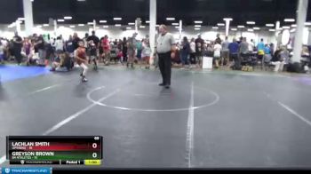 68 lbs Round 9 (10 Team) - Lachlan Smith, Uprising vs Greyson Brown, 84 Athletes