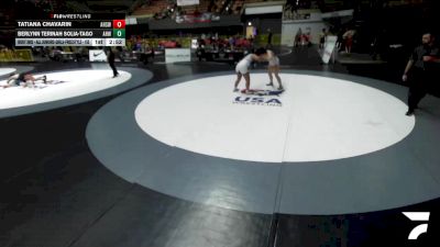 Cons. Round 5 - Tatiana Chavarin, Ayala High School Wrestling vs Berlynn TeRinah Solia-Tago, Animal House Wrestling