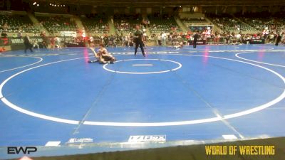 115 lbs Semifinal - Nash Denison, Cowboy Wrestling Club vs Roman Tuttle, WTC