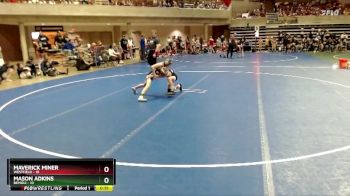 70 lbs Finals (8 Team) - Maverick Miner, Westfield vs Mason Adkins, Bemidji