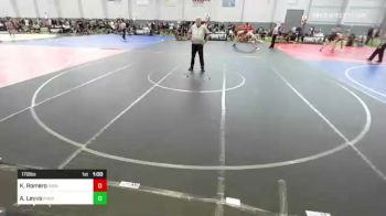 170 lbs 5th Place - Adan Leyva, Phox Raw WC vs Kayden Romero, Grindhouse WC