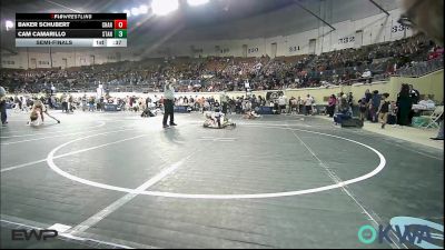 64 lbs Semifinal - Baker Schubert, Chandler Takedown Club vs Cam Camarillo, Standfast