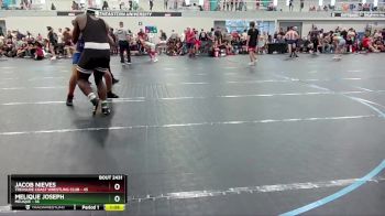 215 lbs Cons. Round 3 - Melique Joseph, Melique vs Jacob Nieves, Treasure Coast Wrestling Club