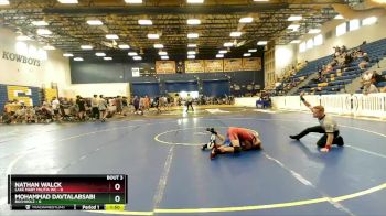 106 lbs Round 1 (8 Team) - Mohammad Davtalabsabet, Buchholz vs Nathan Walck, Lake Mary Militia WC