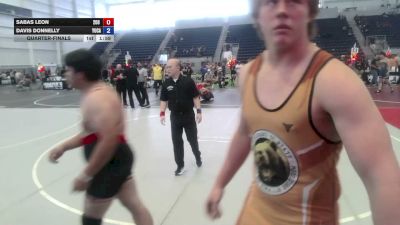 215 kg Quarterfinal - Levi Means, No Team vs Francisco Leon, 208 Spartans